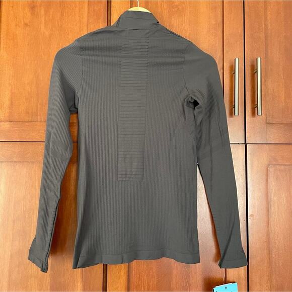 Salomon Essential Warm Top Base Layer Mock Neck Long Sleeve Size Small NEW - Picture 7 of 10